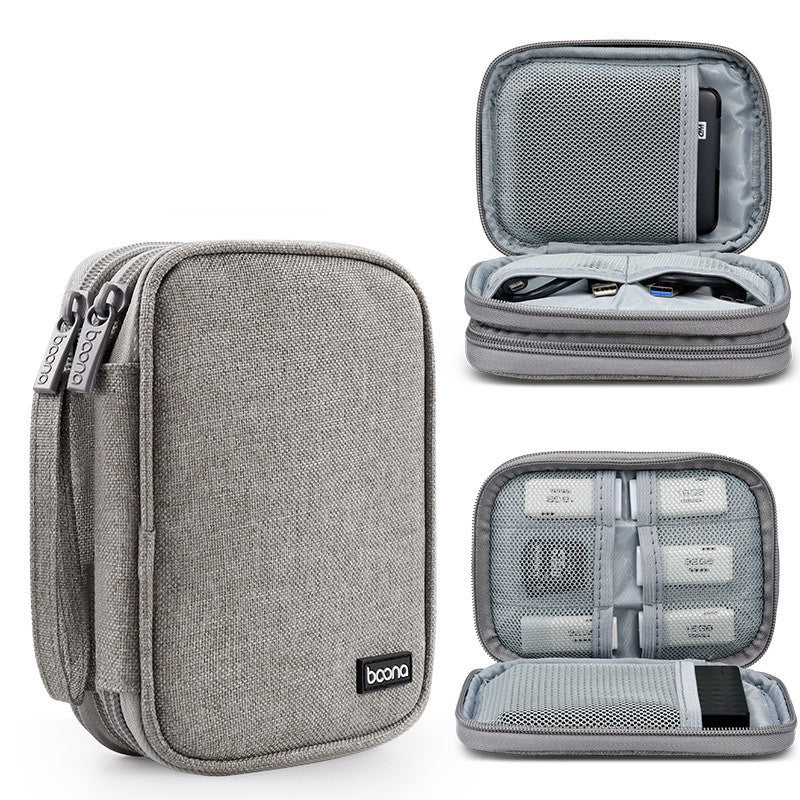 2.5-Inch Mobile Hard Drive Protective Case – Oxford Cloth Storage for Portable HDD