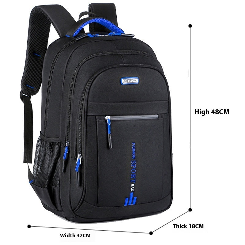 Waterproof Anti-Theft Travel Backpack – Durable Nylon with 36–55L Capacity