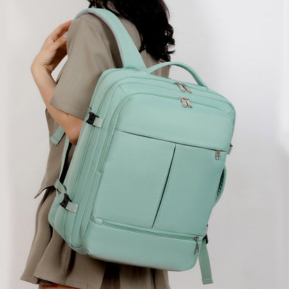 Waterproof Oxford Business Backpack – Fits 15.6-Inch Laptop