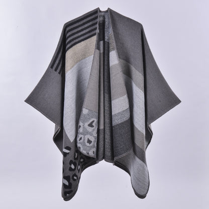 Plaid & Pattern Imitation Cashmere Scarf – Warmth and Style for the Bitcoin Traveler