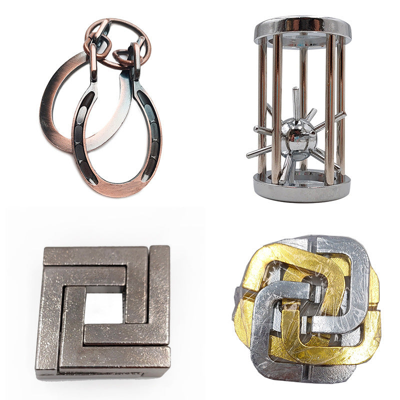 Traveler’s Alloy Puzzle Set – Brain-Burning Fun for the Bitcoin Journey