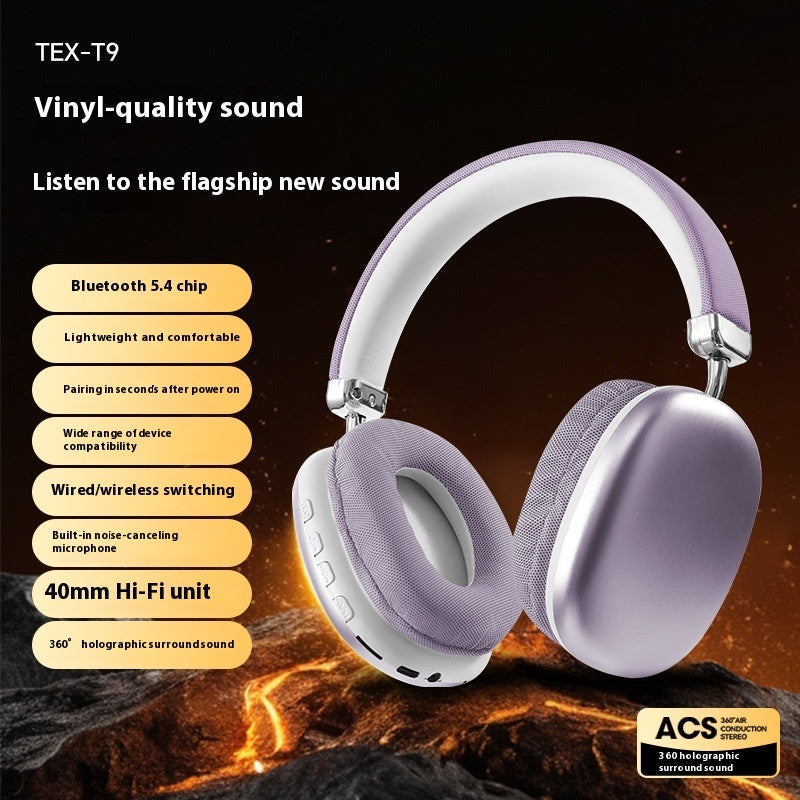 TEX-T9 Sports Bluetooth Headphones – Waterproof, Long Battery Life, Wireless Design