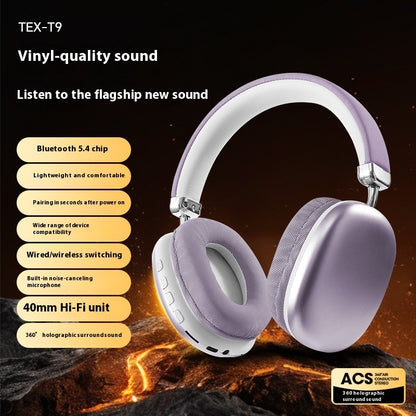 TEX-T9 Sports Bluetooth Headphones – Waterproof, Long Battery Life, Wireless Design