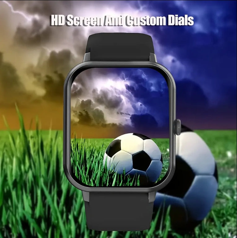 ZL54CJ Square Smartwatch – Fitness, Connectivity, and Style for Travelers