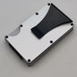 Metal Card Clamp Anti-Magnetic RFID Card Holder