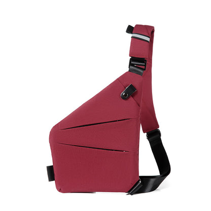 Anti-Theft Crossbody Sling Bag – Lightweight Polyester Travel Pack