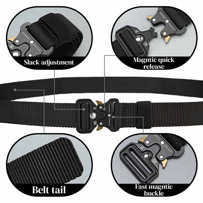 Men’s Tactical Nylon Belt – Built for Everyday Carry and the Modern Digital Traveler