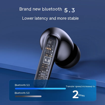 XY-17 Wireless Bluetooth 5.3 Earbuds with ENC/ANC Noise Reduction – Waterproof, Digital Display, 26H Battery