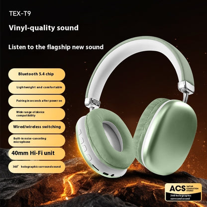 TEX-T9 Sports Bluetooth Headphones – Waterproof, Long Battery Life, Wireless Design