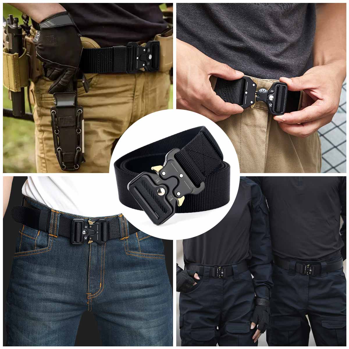 Men’s Tactical Nylon Belt – Built for Everyday Carry and the Modern Digital Traveler