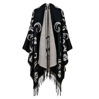 Plaid & Pattern Imitation Cashmere Scarf – Warmth and Style for the Bitcoin Traveler
